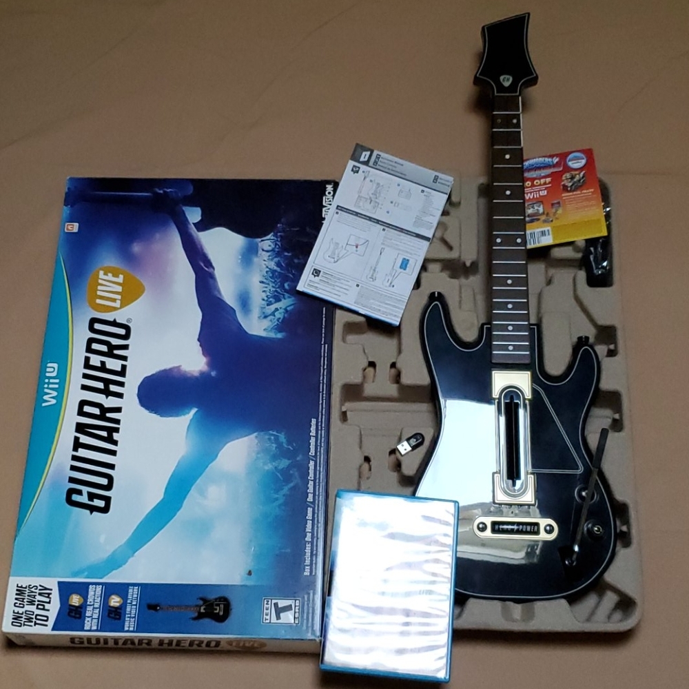 Wiiu Guitar hero